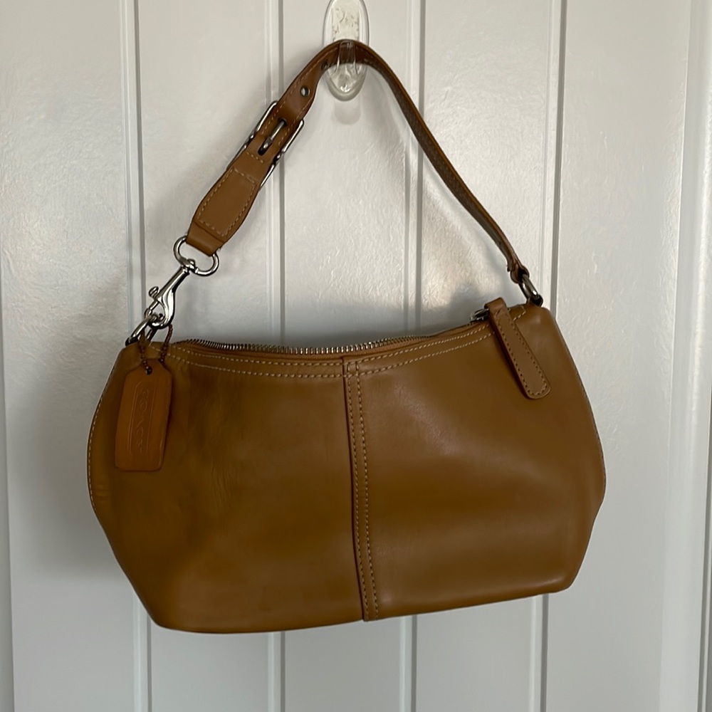 Small Tan Coach Purse